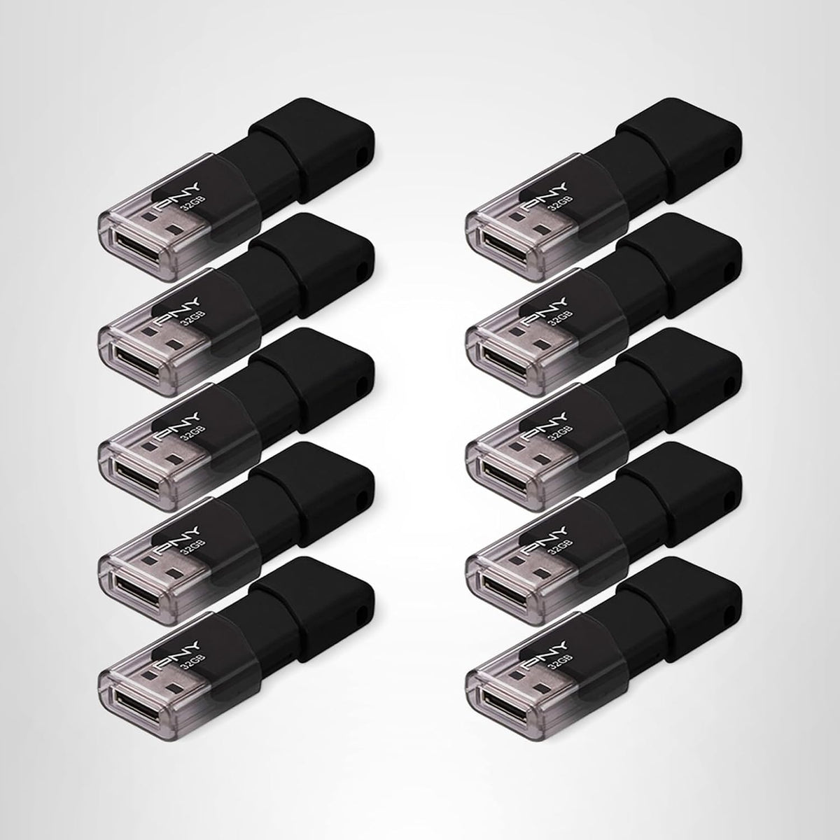 PNY P-FD32GX10ATT03-MP 32GB Attaché 3 USB 2.0 Flash Drive, negro (p...
