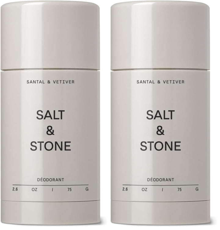 Salt &amp; Stone Desodorante sin aluminio | Protección extra fuerte...