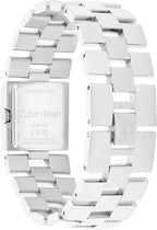Calvin Klein CK Meridian - Reloj delgado de cuarzo 2H de 0.866 in para mujer, pulsera de acero inoxidable, reloj minimalista y elegante, moda premium, regalo para ella