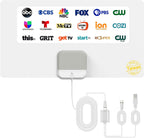 Antena de TV interior para Smart TV - Canales locales gratuitos, sin