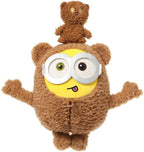 MINISO Juguete de Peluche de Minions Disfraz de Bob+Tim de 11"