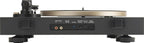 JBL Spinner BT - Bluetooth con tocadiscos AptX-HD™, componentes, carcasa extraíble, bandeja de aluminio y transmisión por correa, cartucho magnético móvil preinstalado (dorado)