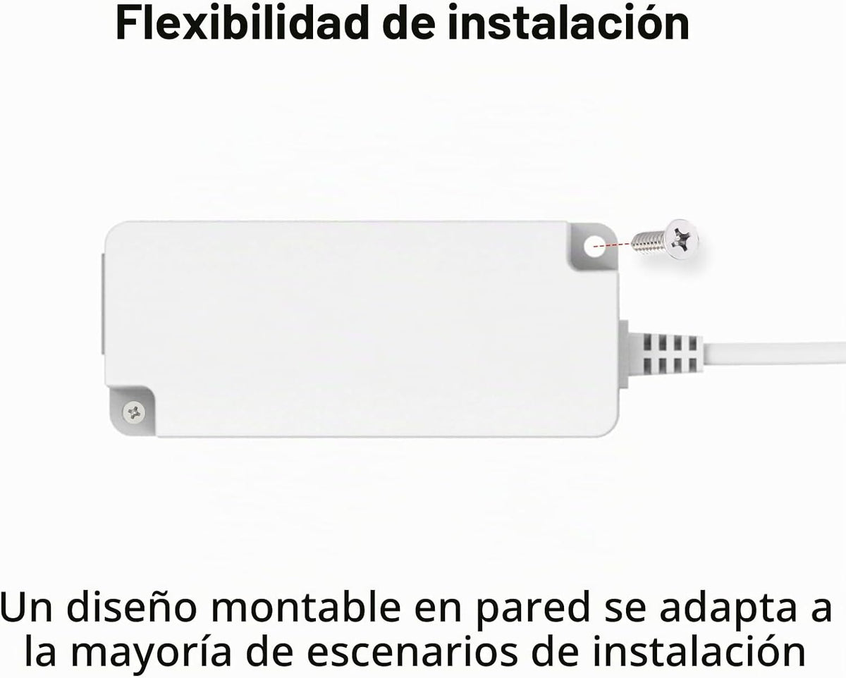 Gigabit PoE a USB C Converter, USB-C a Ethernet adaptador con 10W carga