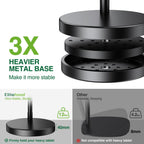 elitehood Soporte para iPad para cama, soporte de piso para tableta con