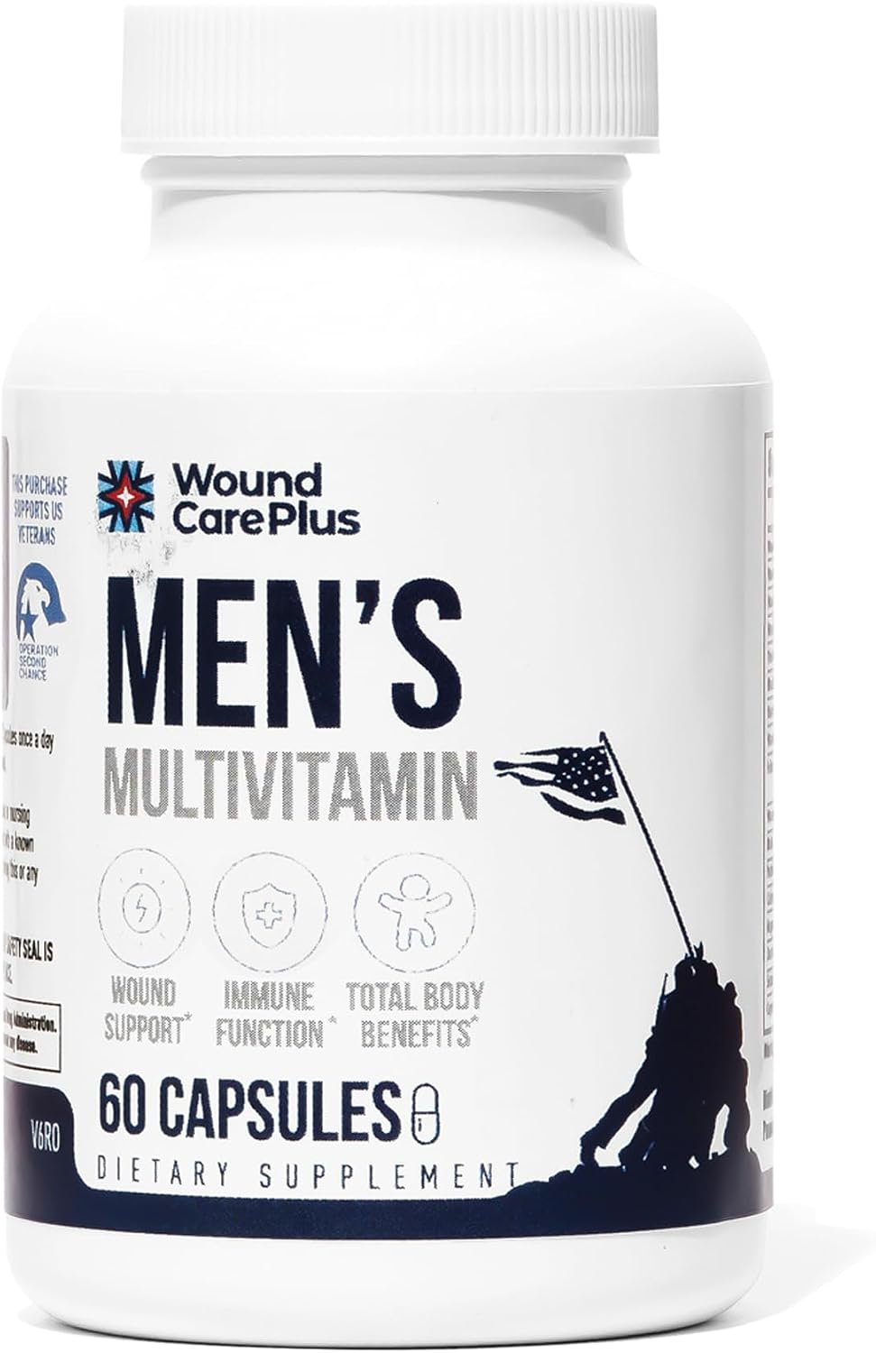Wound Care Plus - Multivitamínico para hombre, mezcla integral