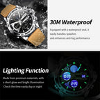 OLEVS Relojes para Hombre Moda Fecha Regalo Cronógrafo Reloj para Hombre Gran Negocio Digital Calendario Resistente al Agua Reloj de Muñeca para Hombre