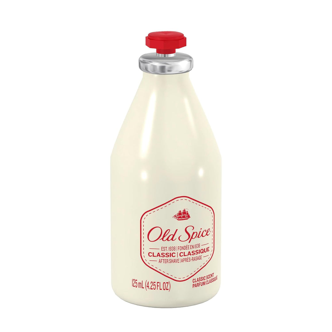 Old Spice Classic- Loción para después de afeitar, aroma clásico, 4...