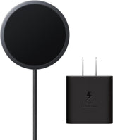 Cargador inalámbrico Samsung Galaxy Magnet con adaptador de corrien...