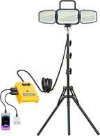 Luces de trabajo LED con soporte de 5.2 ft compatibles con batería DeWalt