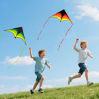 Mint's Colorful Life - Cometa Delta para niños y adultos, cometa extremadamente fácil de volar, las mejores cometas para principiantes