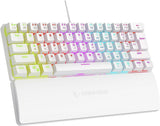 Rampage K60 Teclado mecánico para juegos \u2013 62 teclas, diseño c...