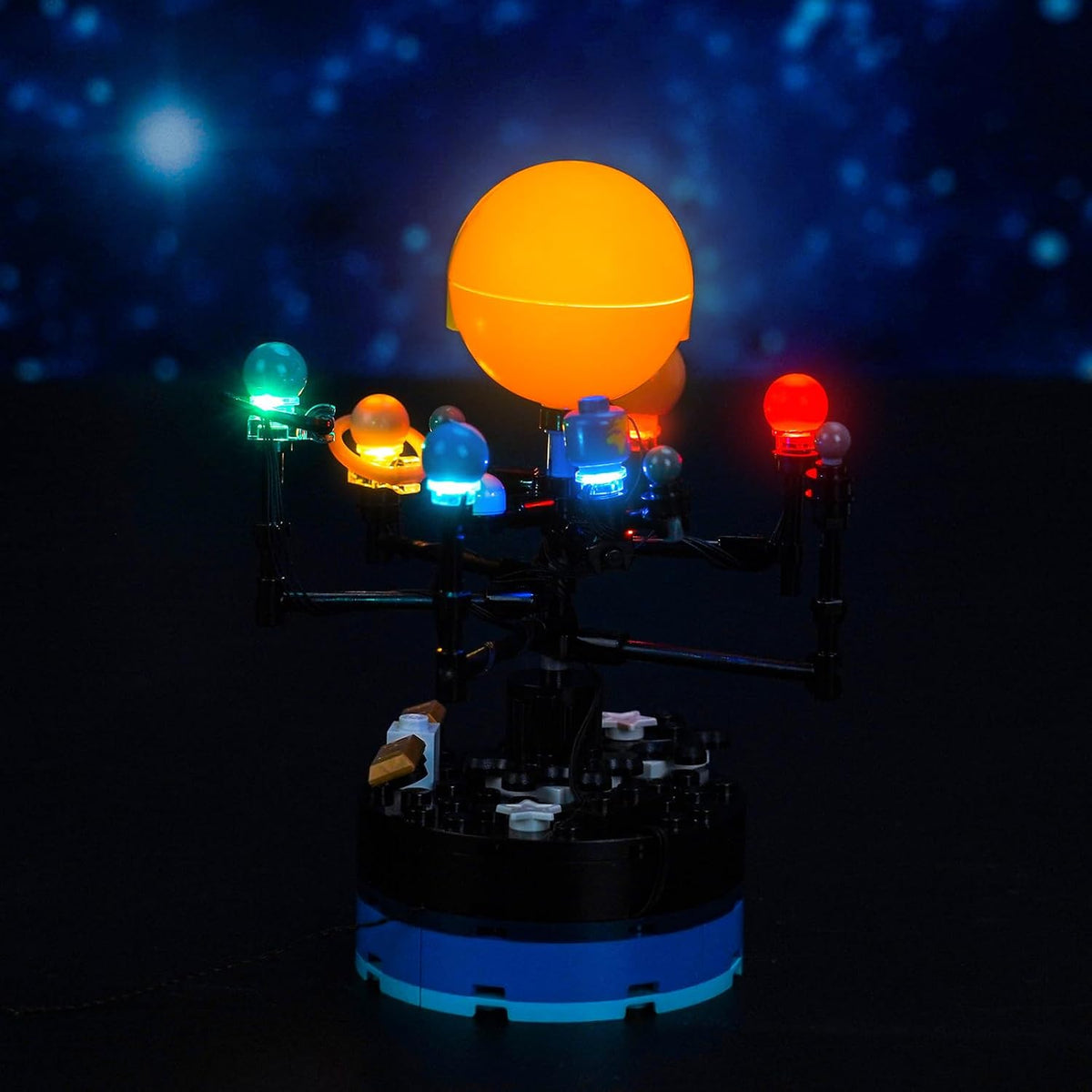 Iluminación LED compatible con el telescopio de exploración espacial LEGO 31378, solo luces, kit de luz compatible con LEGO Creator 3 en 1 31378, no incluido el modelo