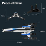 Normandy 2 Spaceship Building Block Set Compatible Lego