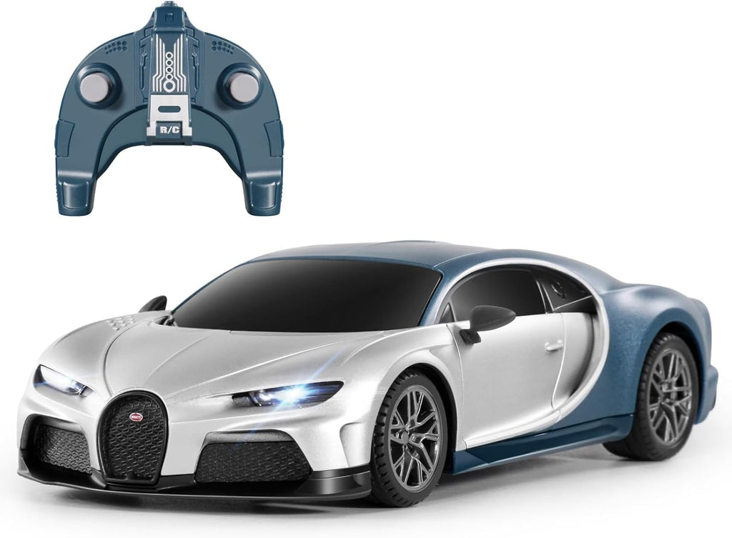 MIEBELY 1/24 Licensed Bugatti Chiron RC Car Rechargeable Toy para Kids 6-12