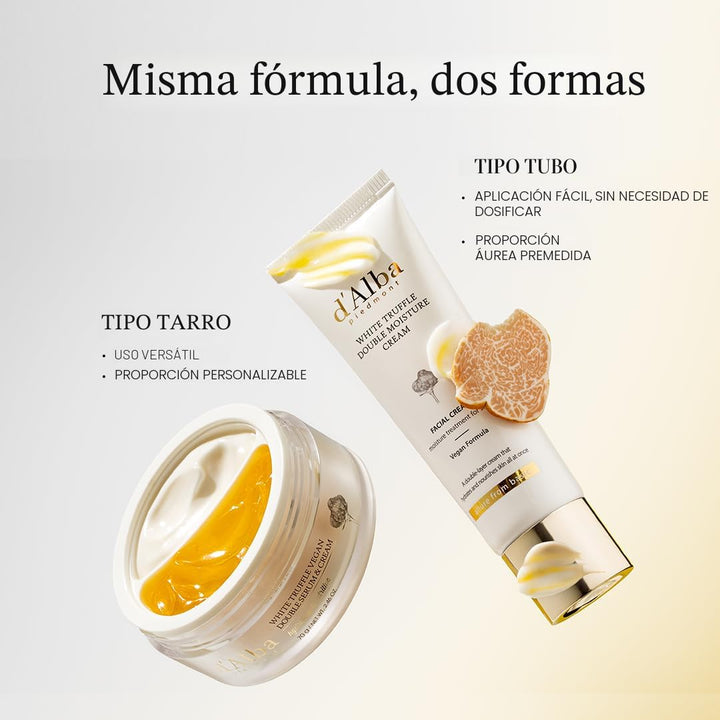 d'alba Piedmont Crema de doble humedad de trufa blanca, hidrata...