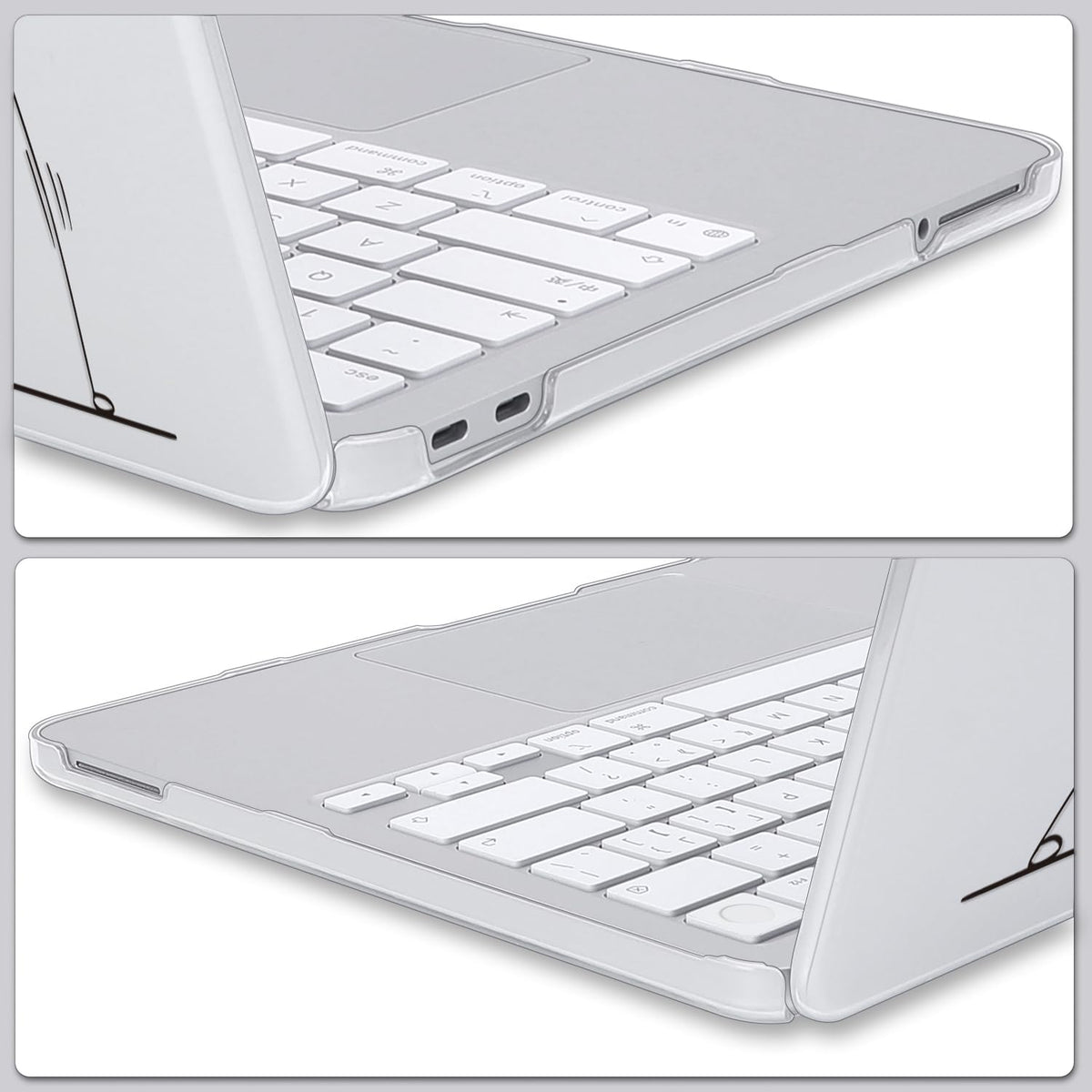 Seanai Funda ligera para MacBook Neo 2026 de 13 pulgadas A18 Pro A3...