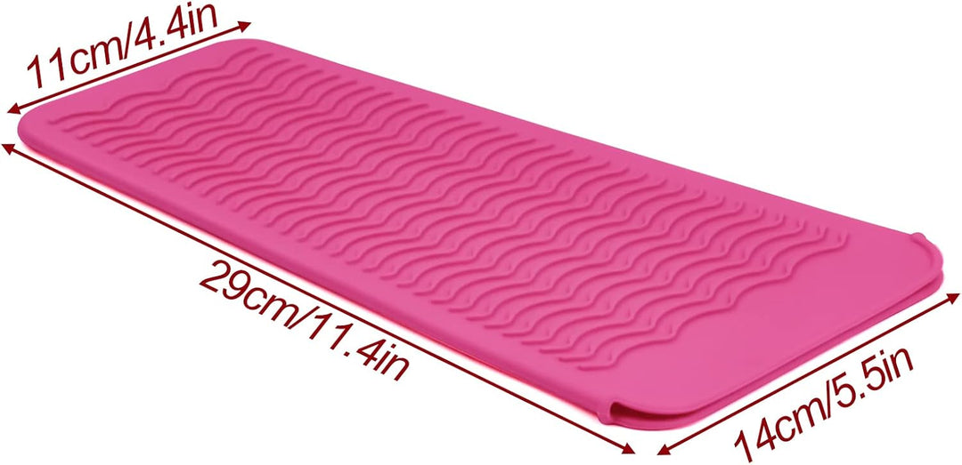 Estera\/Funda de Silicona Resistente al Calor para Alisadora de Cab...