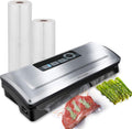 POTANE Máquina selladora al vacío de precisión, potente sellador de alimentos al vacío profesional, 8 en 1 ajustes preestablecidos, 4 modos de alimentación, seco, húmedo, suave y delicado con kit de