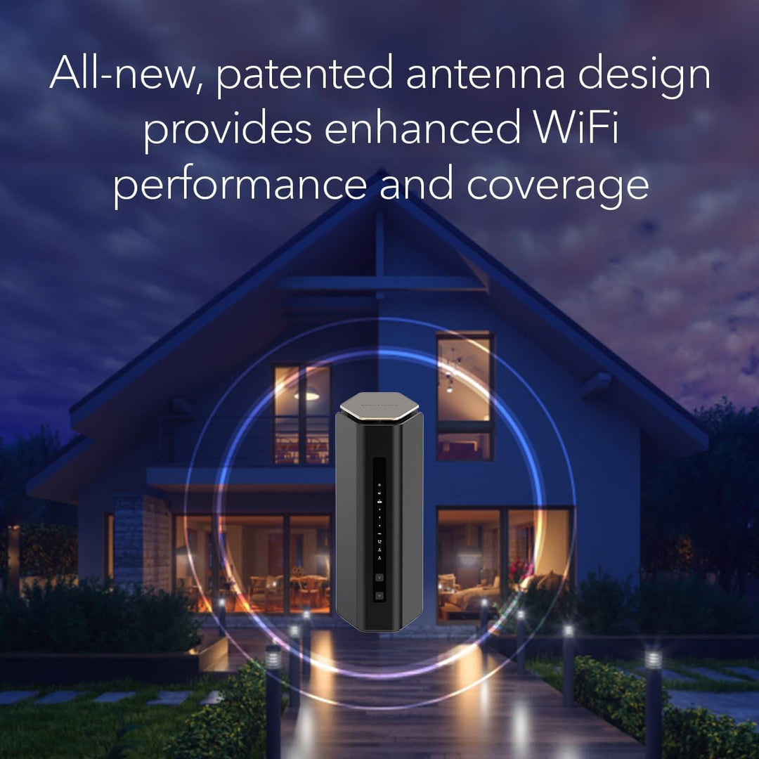 NETGEAR Nighthawk WiFi 7 Router (BE17000) - Solo enrutador, velocid...