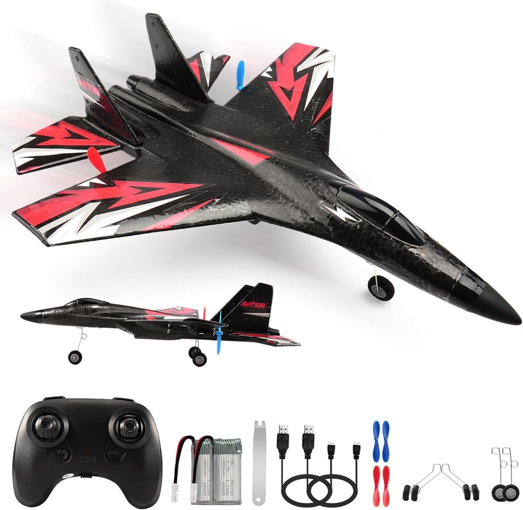 RoofWorld Nueva actualización de avión SU27 RC, juguetes de combate...