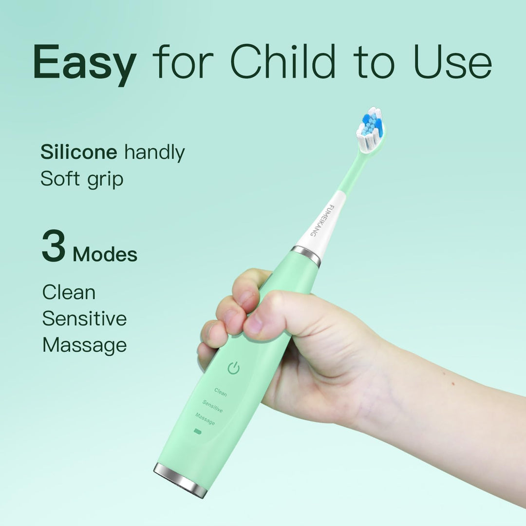 FUMEIKANG - Cepillos de dientes eléctricos para niños sónicos recar...
