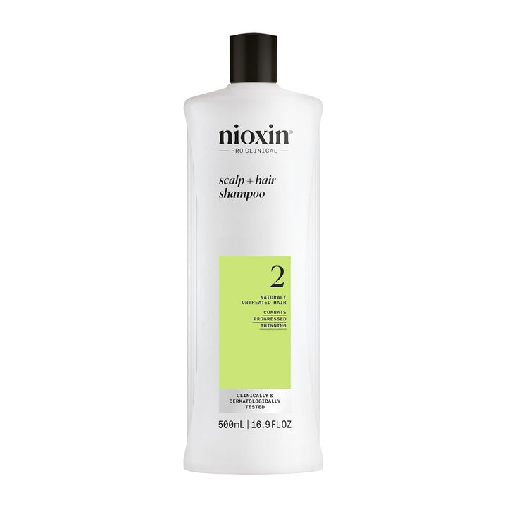 Nioxin System 2 Scalp + Hair Thickening Shampoo for Natural Hair wi...