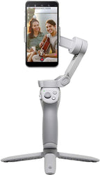 DJI OM 4 - Estabilizador de teléfono inteligente de 3 ejes de mano con trípode de agarre VLOG VOOTUBE LIVE VIDEO PARA IPHONE Android
