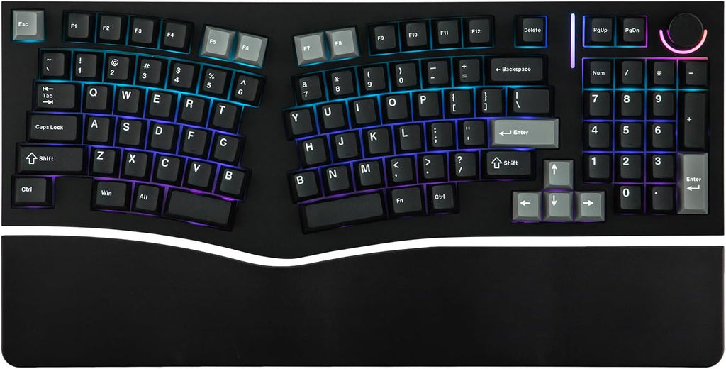 MechLands Feker Alice98 Teclado mecánico ergonómico de 98 teclas