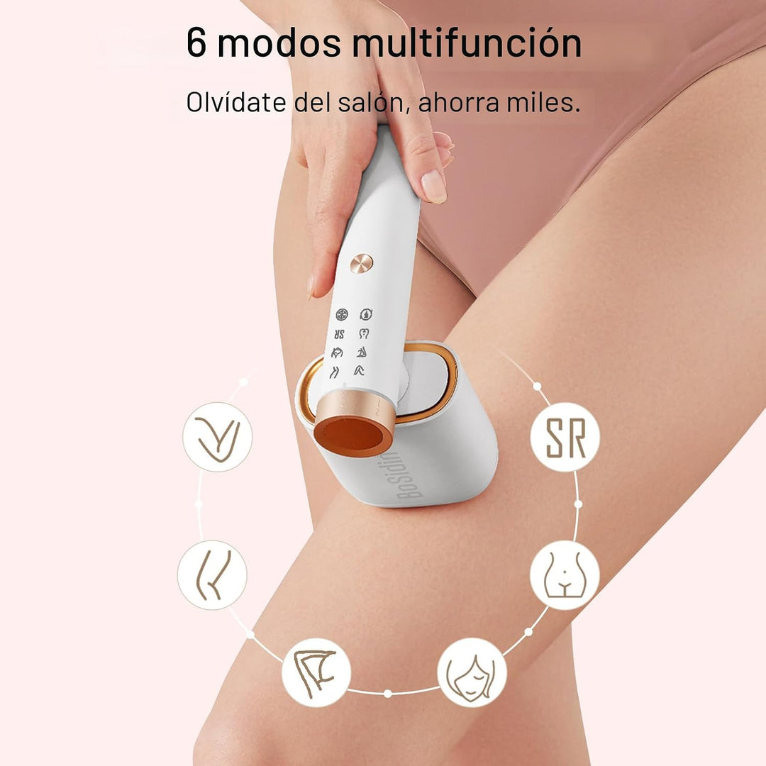 Depilación Láser, BoSidin Depilación IPL con Enfriamiento de Hielo...