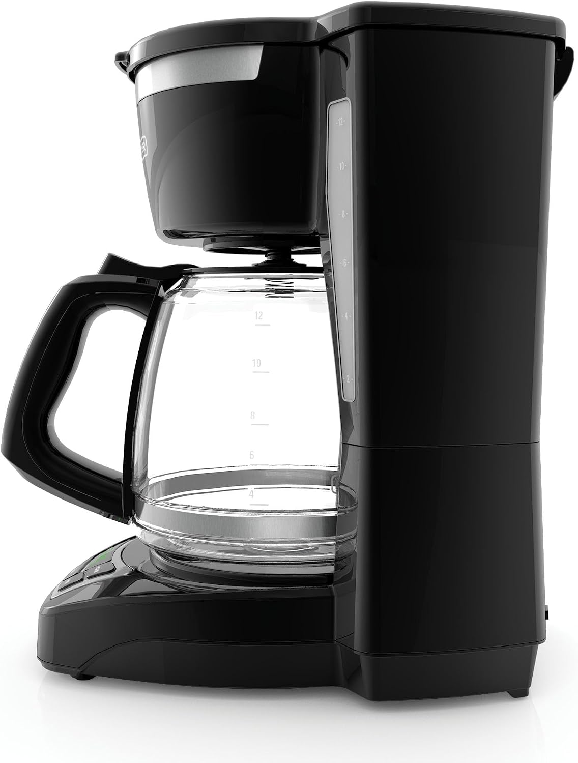 negro+DECKER Cafetera de goteo para 12 tazas con Vortex Brewing