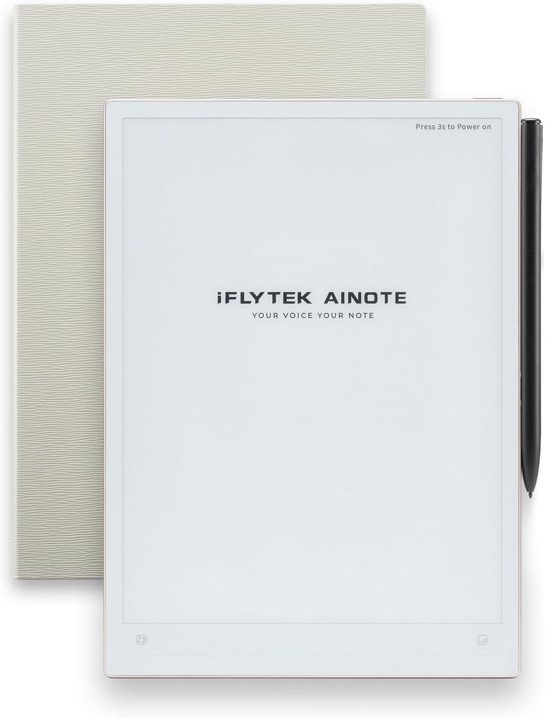 iflytek AINOTE 2 Bundle con estuche tipo folio gris, tableta de pap...