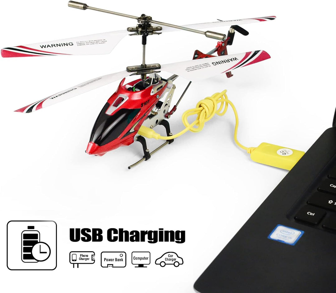 Cheerwing S107\/S107G Phantom 3CH 3.5 Canales, Mini Helicóptero RC...