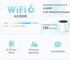 TP-Link Deco X55 AX3000 Sistema WiFi 6 Mesh, Deco X55 (paquete de 3)
