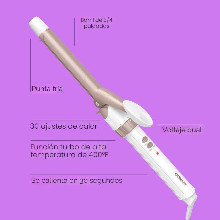 Rizador Conair doble cerámica
