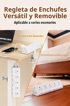 Abrazadera de escritorio USB C, carga rápida de 40 W, 10 pies