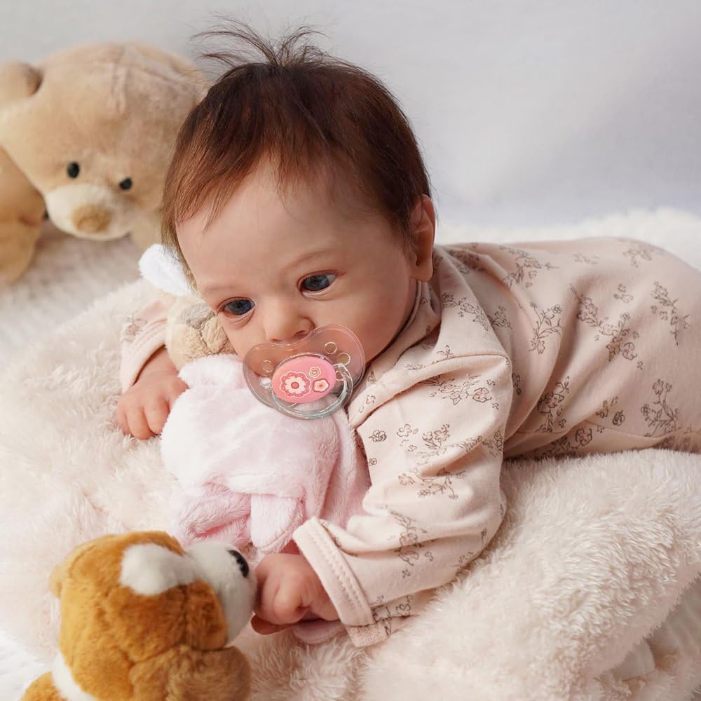Anano Muñecas de bebé Reborn de la vida real, muñeca de bebé realis...