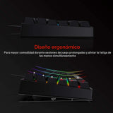 Redragon Teclado mecánico para juegos K582 RGB, 100% 104 teclas de...