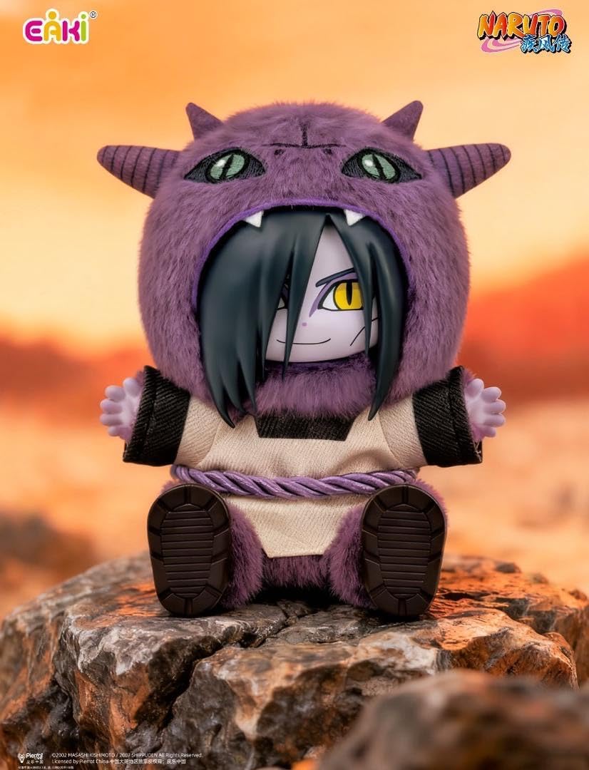 ABYSTYLE Naruto Shippuden Miniso Cute Beasts Eaki Blind Box - Peluc...