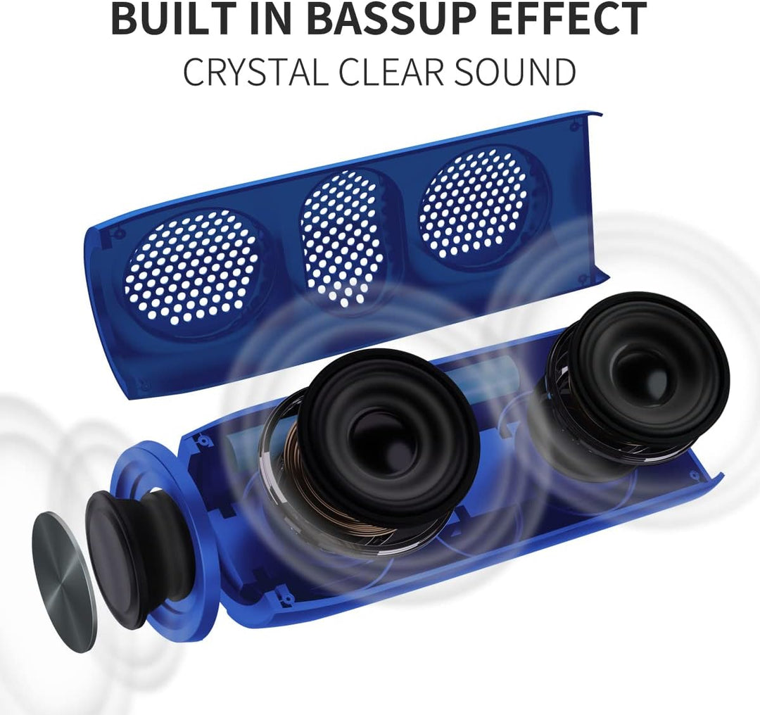 Musibaby Altavoz Bluetooth, altavoces M88, doble emparejamiento, Bl...