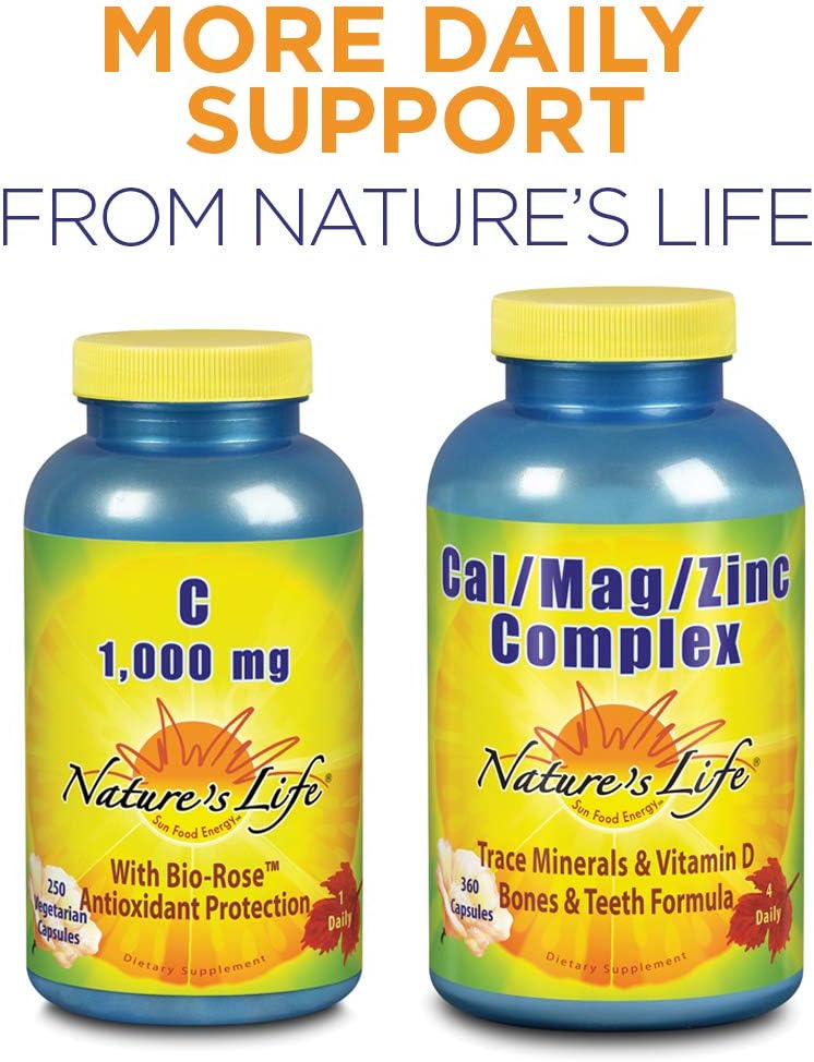 Nature's Life Bioflavonoides de limón 1000 mg y paquete Mighty Mini...