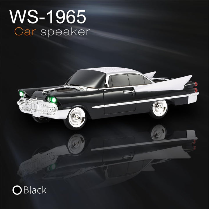 WSTER WS-1965 Replica Altavoz Bluetooth - Diseño retro de cohete de...
