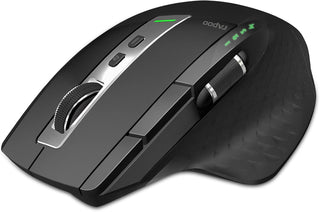 Rapoo Ratón inalámbrico Bluetooth, 4 DPI ajustables, recargable, mu...