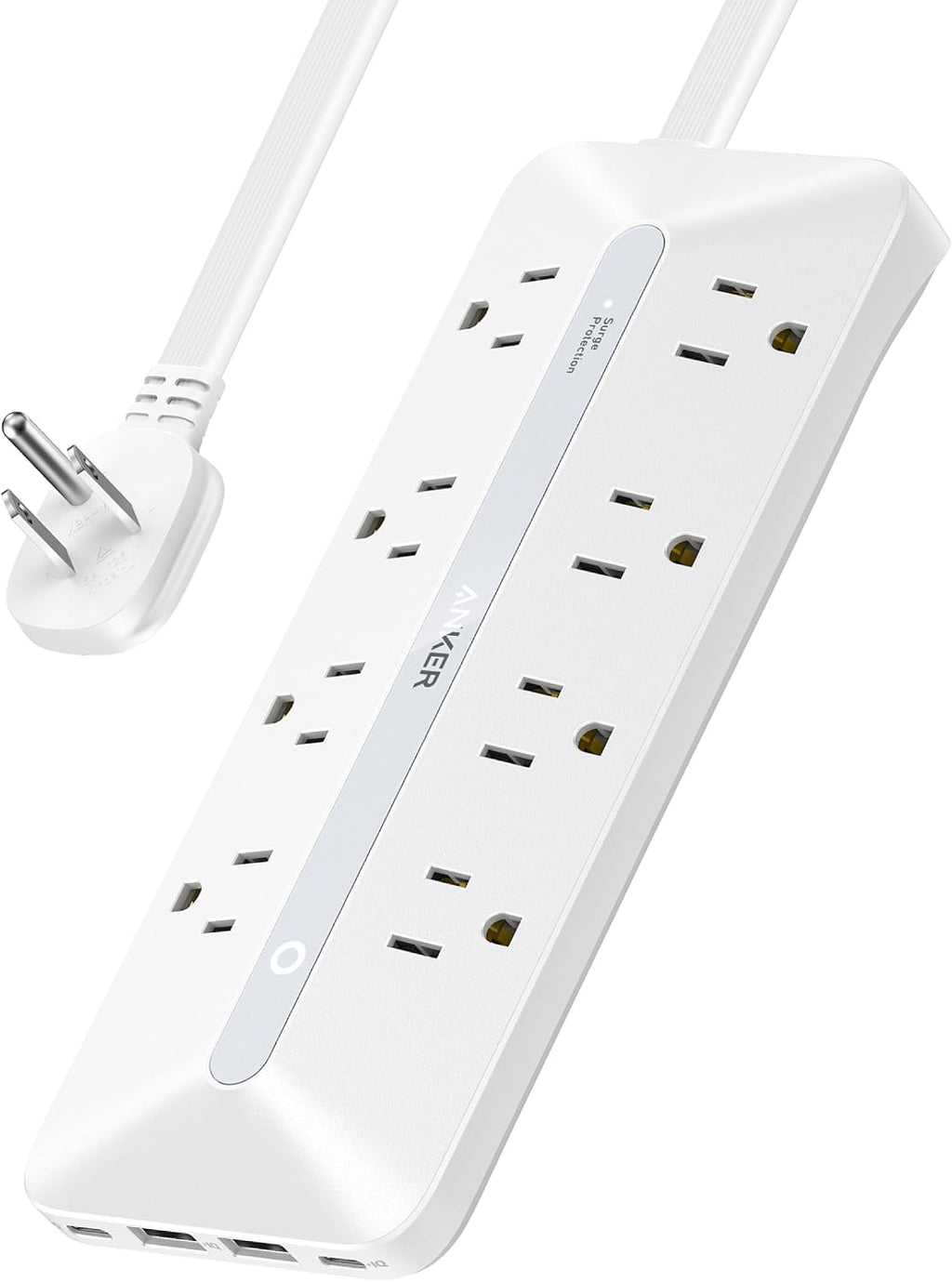 Anker Power Strip, 900J Protector de sobretensión, 35W máx