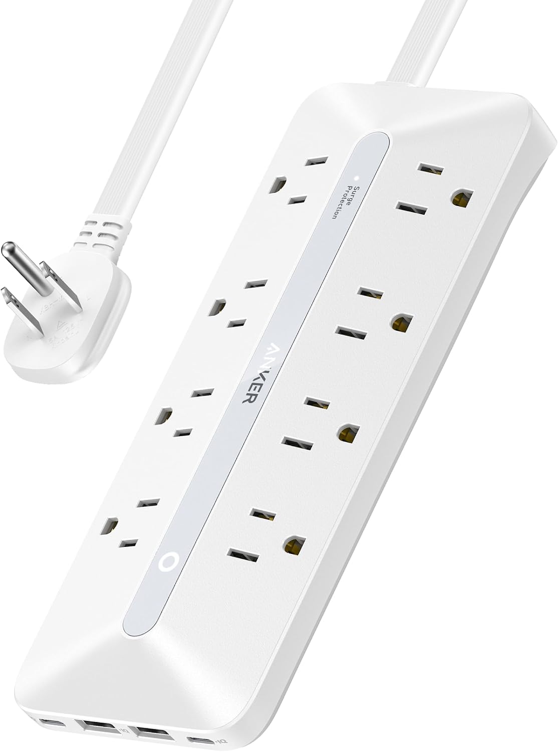 Anker Power Strip, 900J Protector de sobretensión, 35W máx