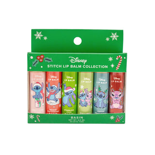 Basin Colección de bálsamo labial de Navidad de Disney Stitch, paqu...