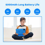 COLORROOM Tablet Android 15 actualizada 2026, tableta para niños de 10 pulgadas, Azul