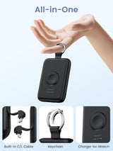 RORRY Cargador portátil de 10000 mAh Mini Power Bank Travel Essenti...