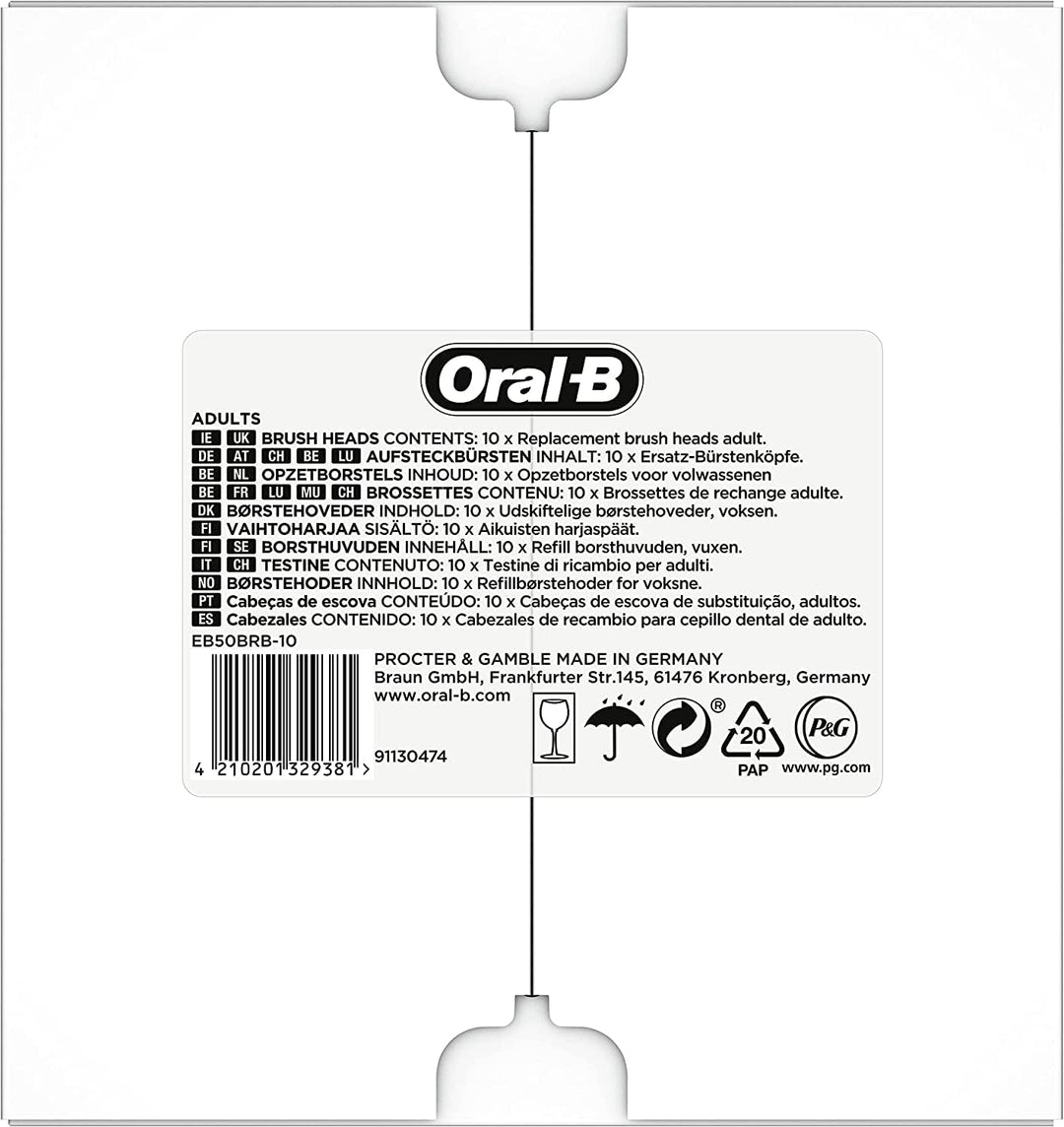 Oral-B Pro Cross Action - Cabezales de repuesto para cepillos de di...