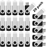 KOOTION 20 unidades flash USB de 4 GB - Unidades flash USB de 4 GB,...