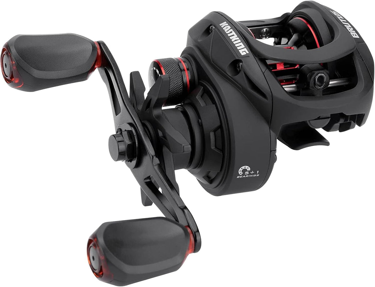 KastKing Brutus Reels de Caña de Pescar Baitcasting, relación de engranajes 7.2:1